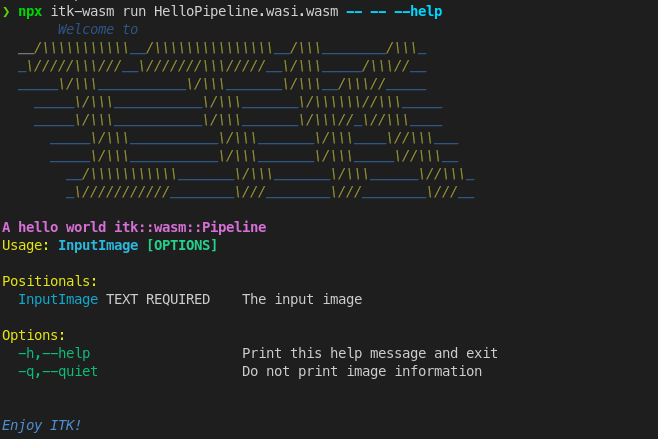 Hello pipeline help